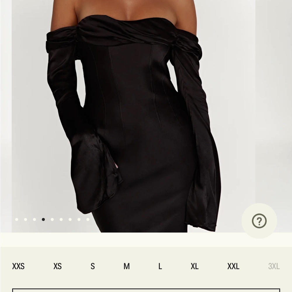 Meshki Black Long Sleeve Dress - Picture 2 of 9
